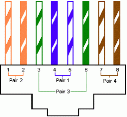 Cat5e Wiring on Locall Net Express      Certifica    O Cat 5e